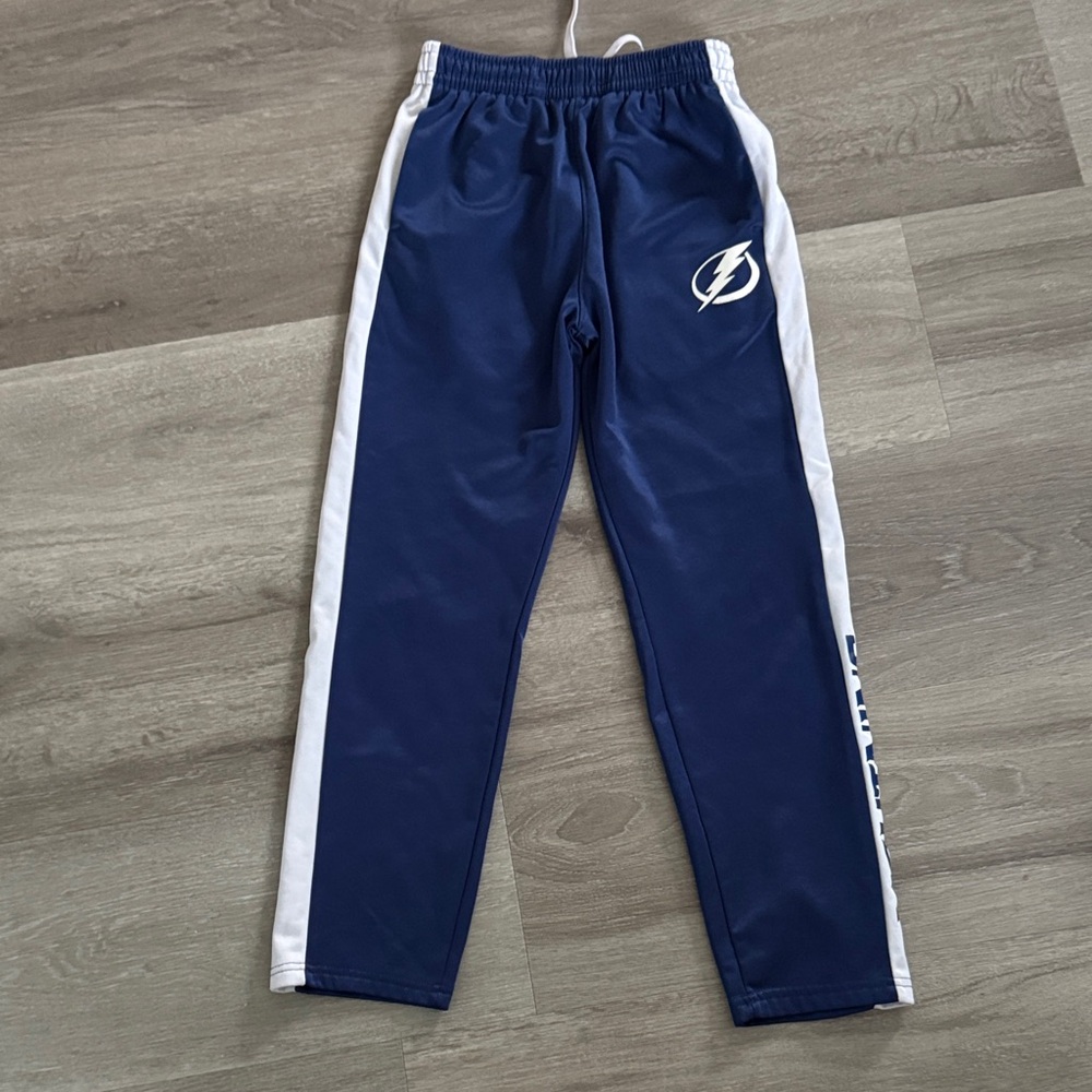 NHL Blue and White Kids Joggers